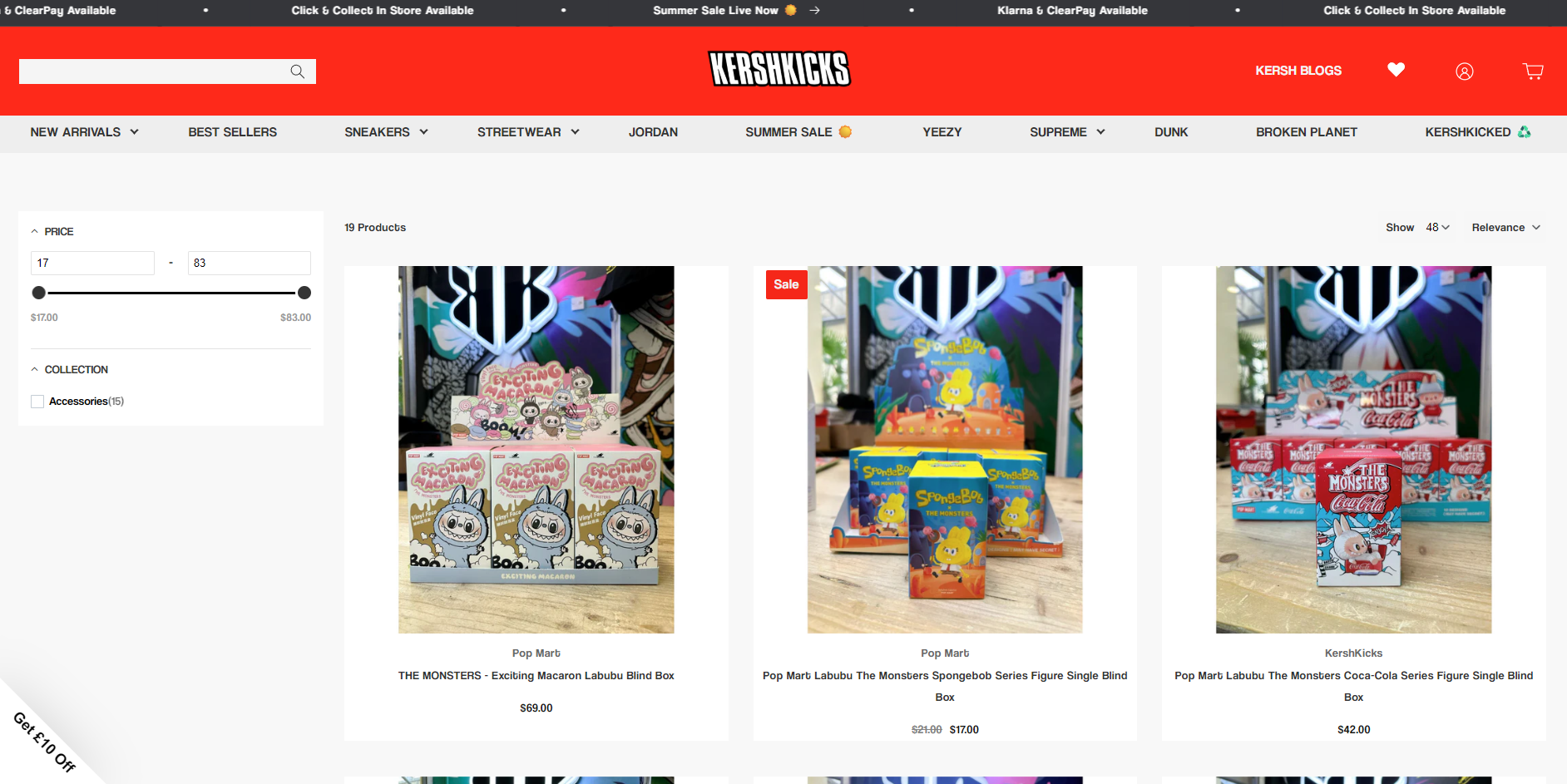 KershKicks UK screenshot